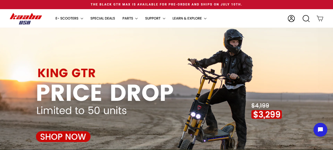 Kaabo King GTR Price Drop